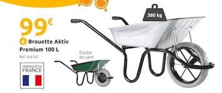 brouette aktiv premium 100 l