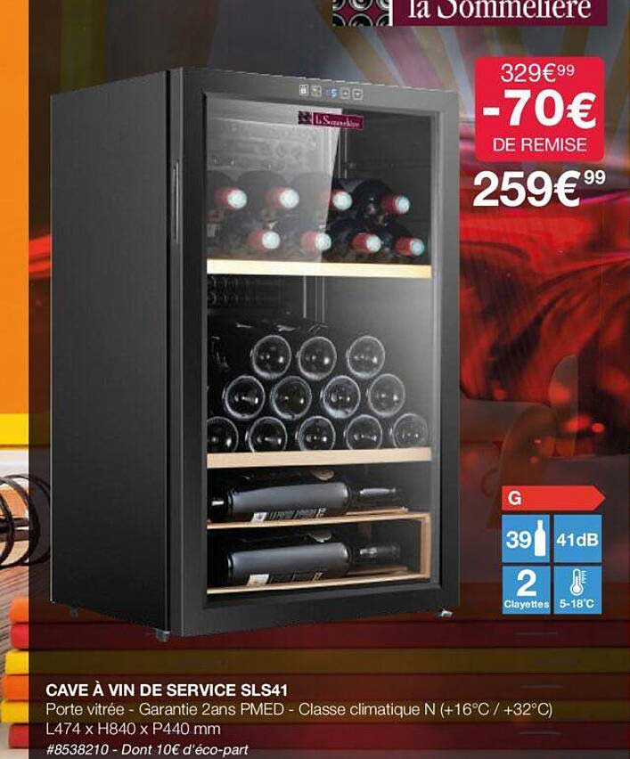 cave à vin de service sls41