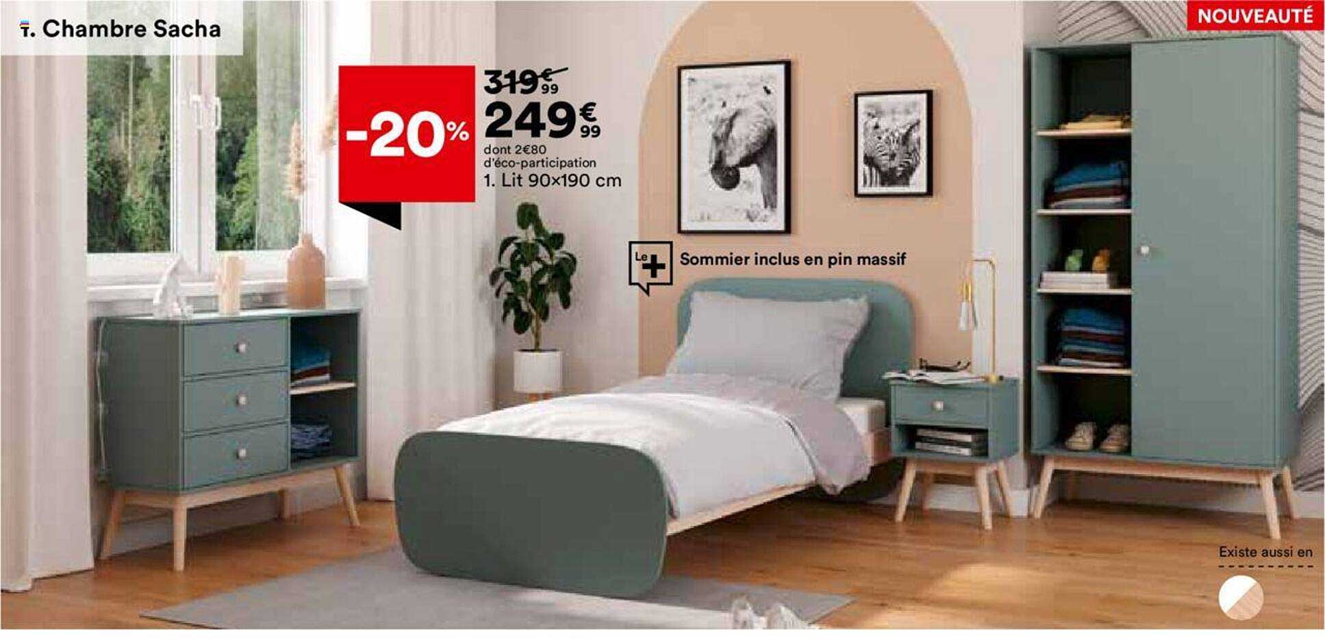 chambre sacha lit 90x190 cm