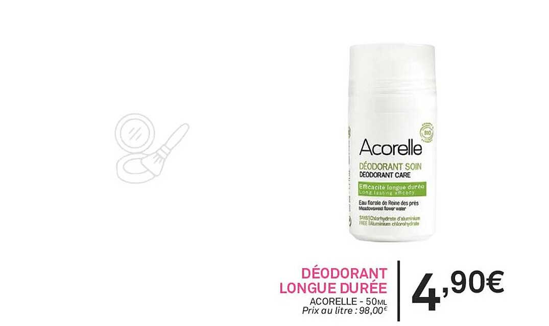 deodorant longue duree