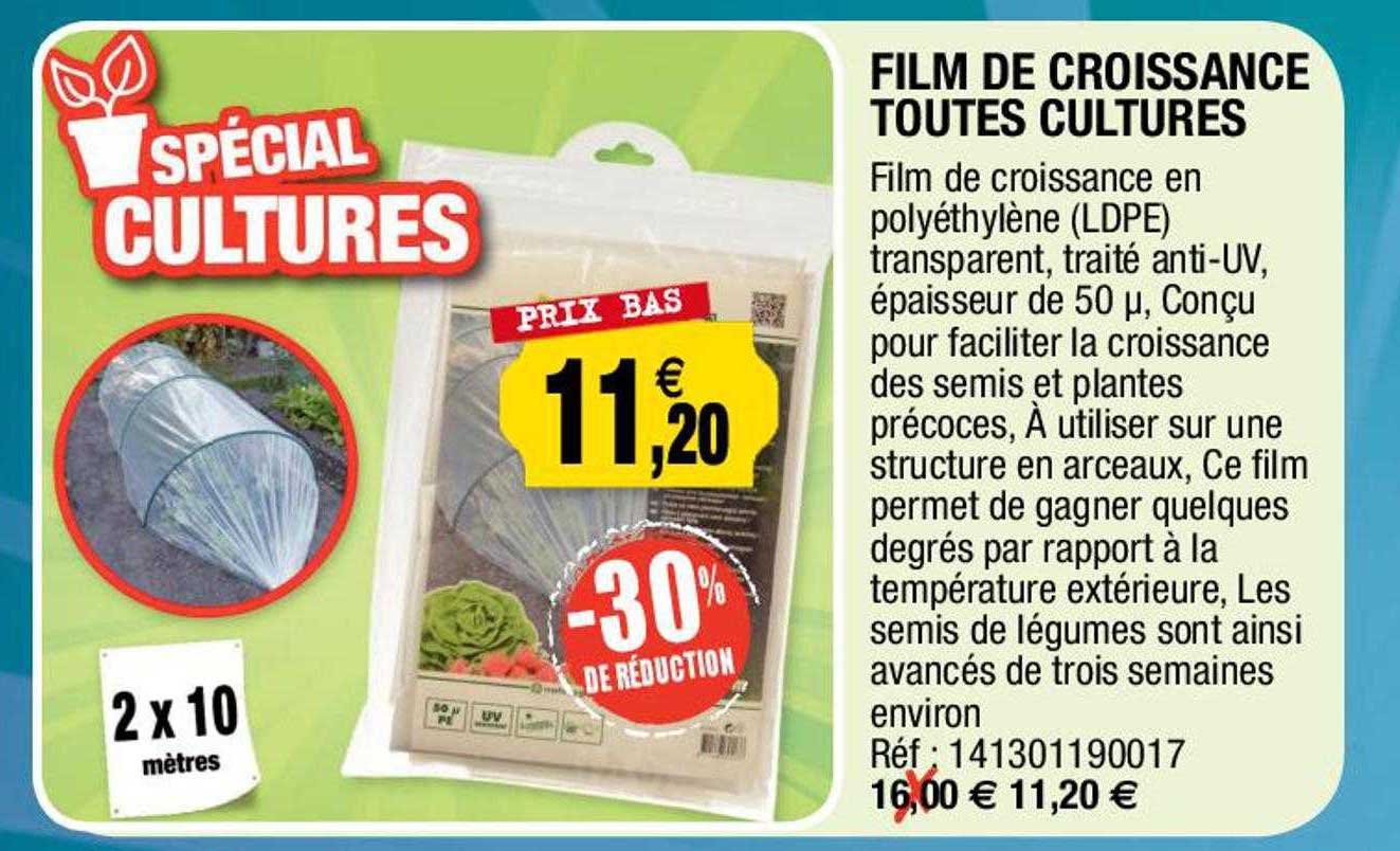 film de croissance toutes cultures