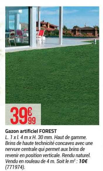 gazon artificiel forest