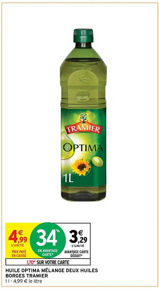 huile optima mélange deux huiles borges tramier