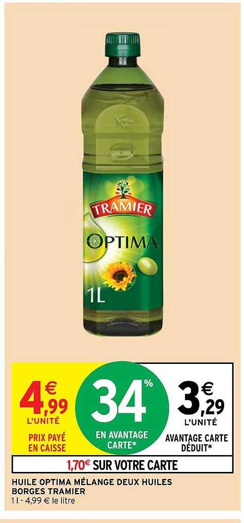 huile optima mélange deux huiles borges tramier