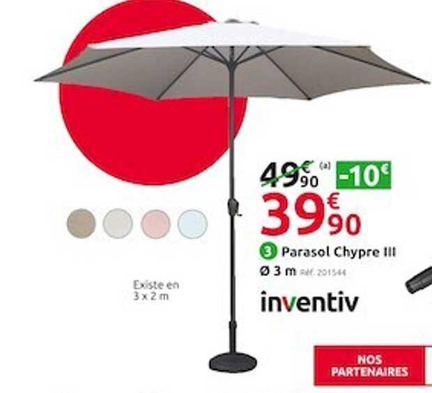 inventiv parasol chypre III