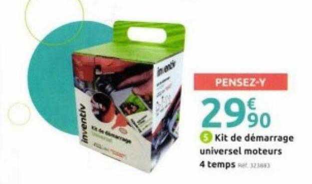 kit de démarrage universel moteurs 4 temps inventiv