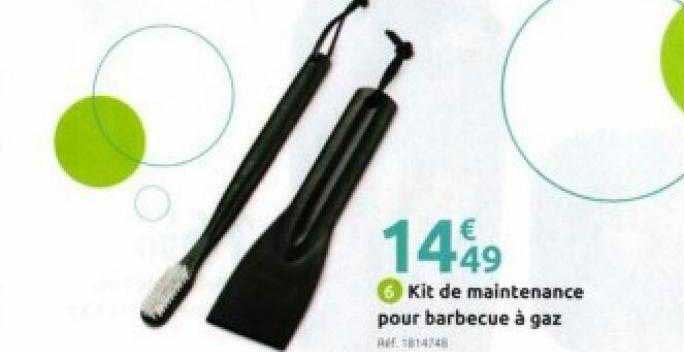 kit de maintenance pour barbecue à gaz