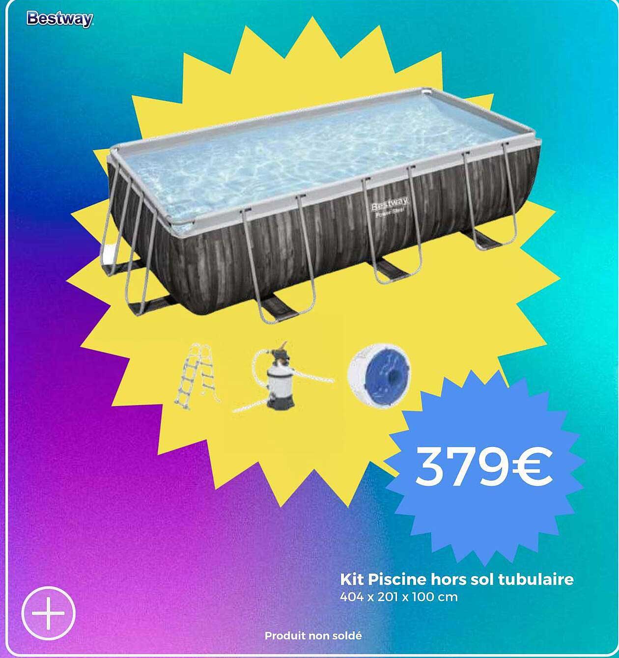 kit piscine hors sol tubulaire