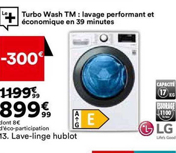 Lave-linge Hublot Lg