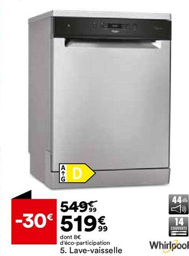 lave-vaisselle whirlpool