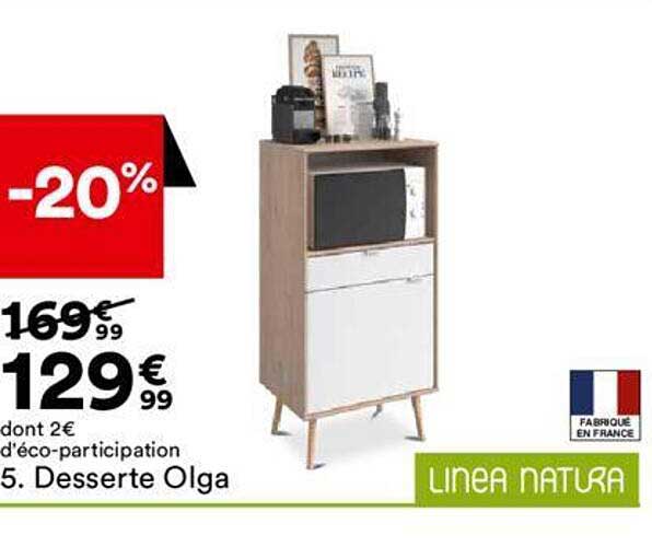 linea natura desserte olga