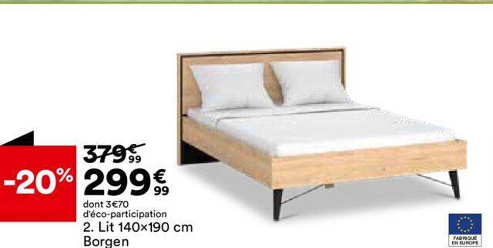 lit 140x190 cm borgen