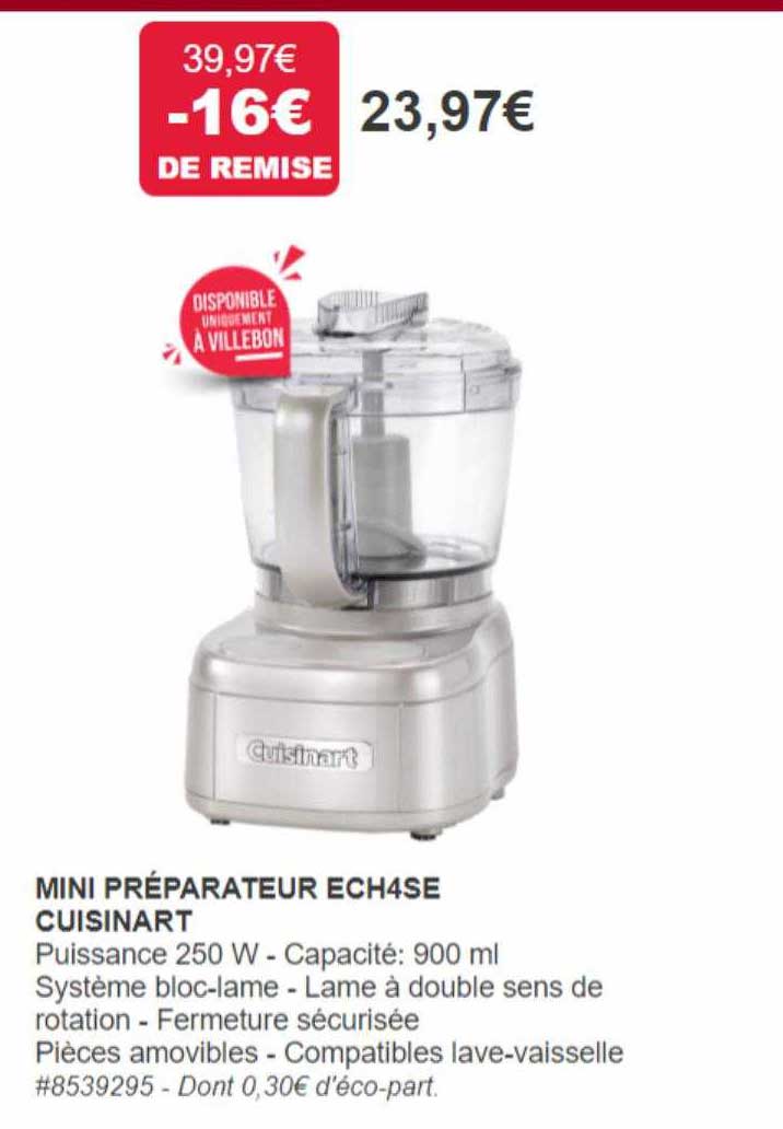 Mini Préparateur Ech4se Cuisinart