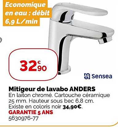 Mitigeur De Lavabo Anders Sensea