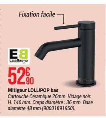 mitigeur lollipop bas