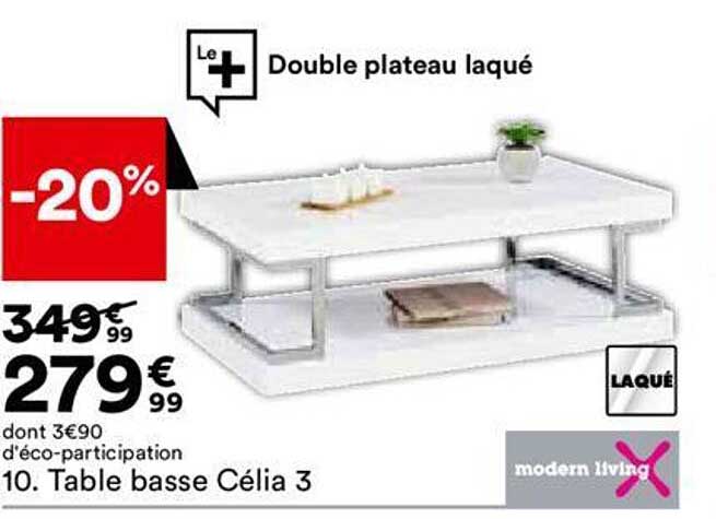 modern living table basse celia 3