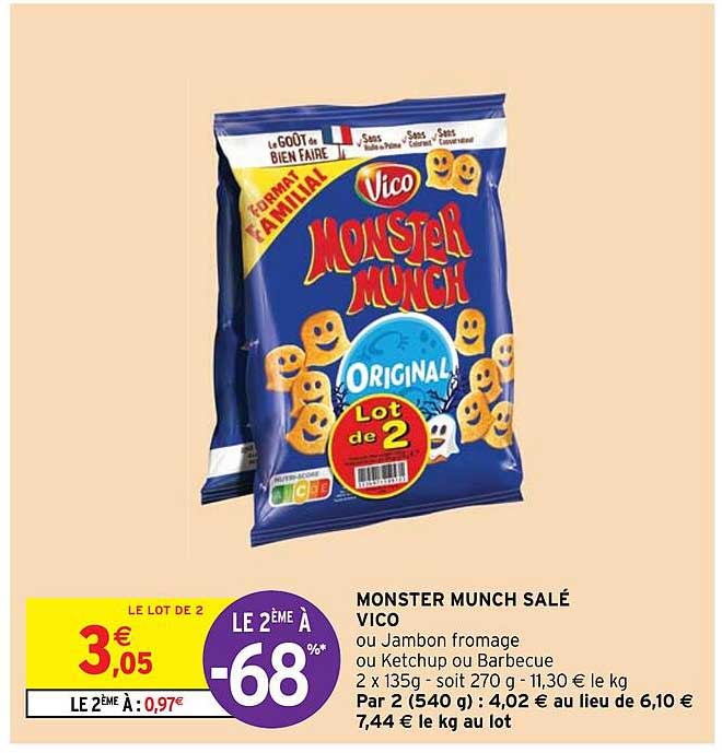 Monster Munch Salé Vico