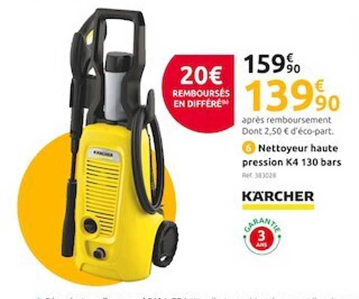nettoyeur haute pression k4 130 bars kärcher
