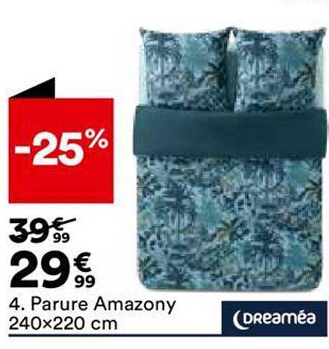 parure amazony 240x220 cm dreaméa