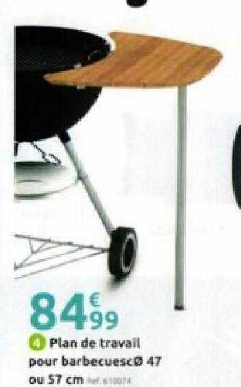 Plan De Travail Pour Barbecue