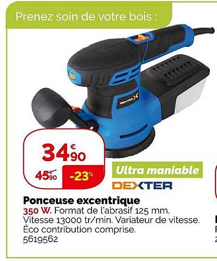 ponceuse excentrique