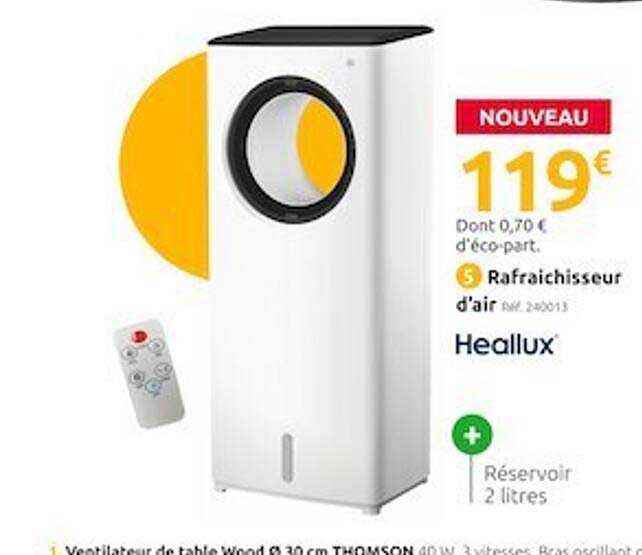 rafraîchisseur d'air heallux