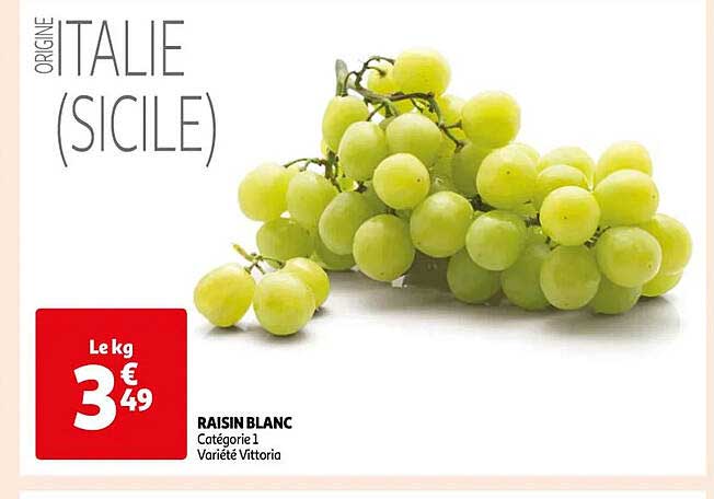 Raisin Blanc Vittoria