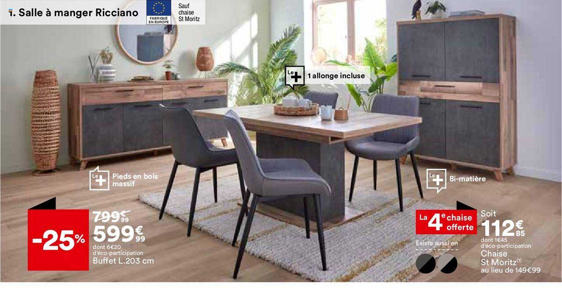 salle a manger ricciano