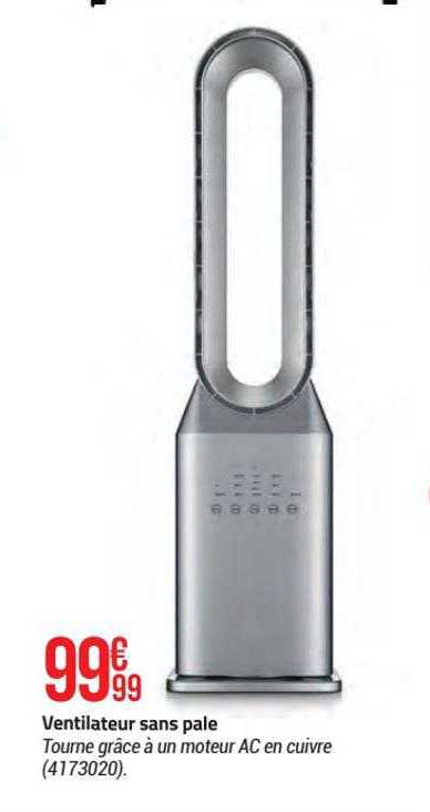 ventilateur sans pale