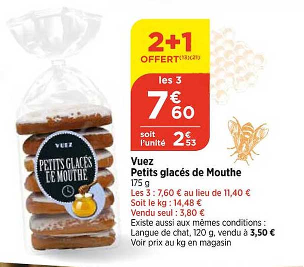 Vuez Petits Glacés De Mouthe