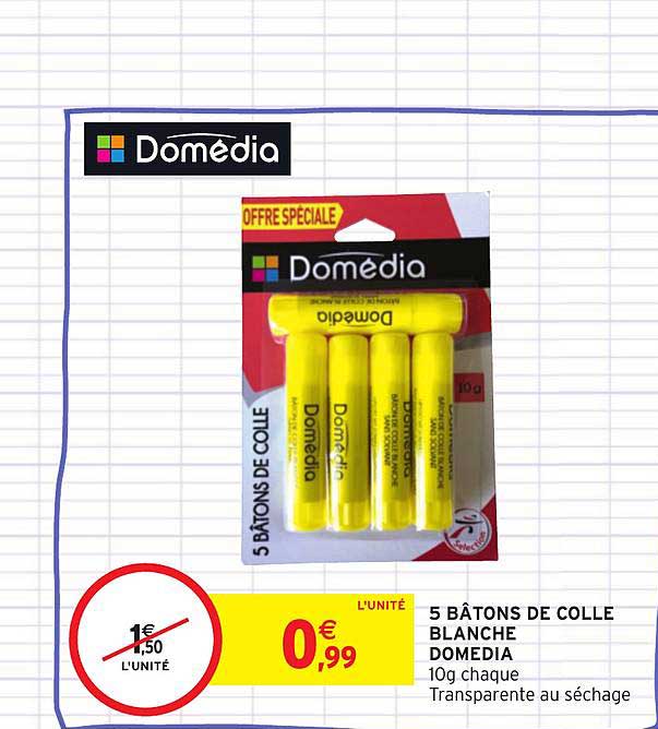 5 Bâtons De Colle Blanche Domédia