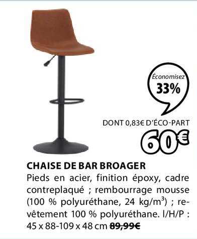 Chaise De Bar Broager