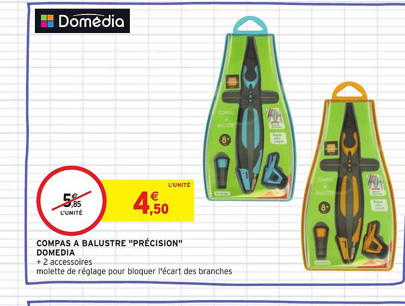 Compas à Balustre Précision Domédia
