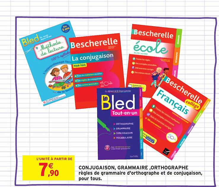 conjugaison grammaire orthographe