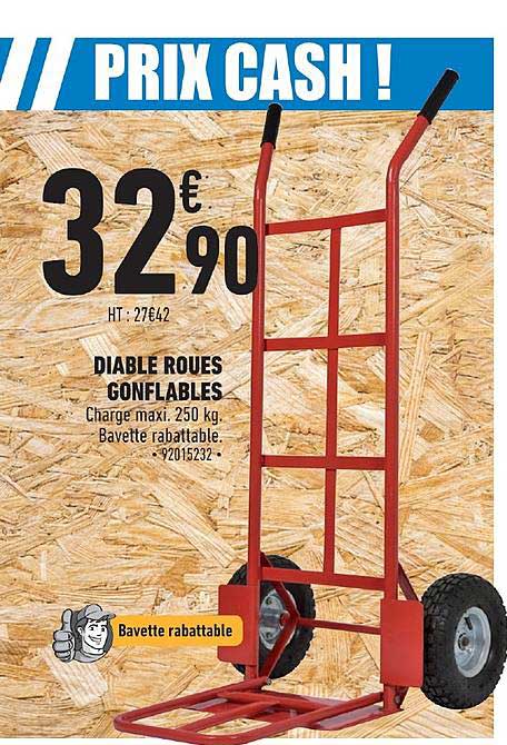 Diable Roues Gonflabes