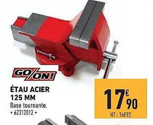 étau acier 125 mm go on!