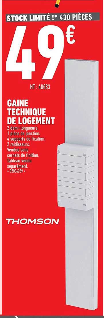 game technique de logement thomson