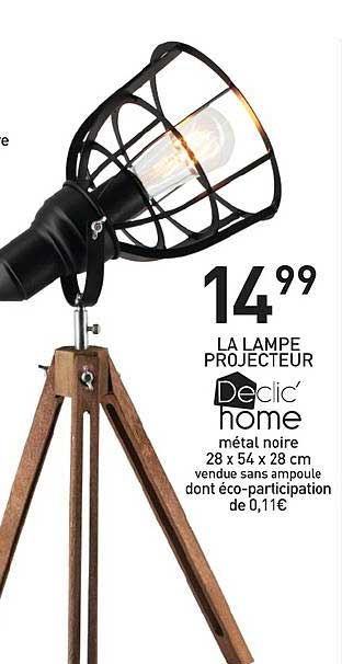 la lampe projecteur declic' home