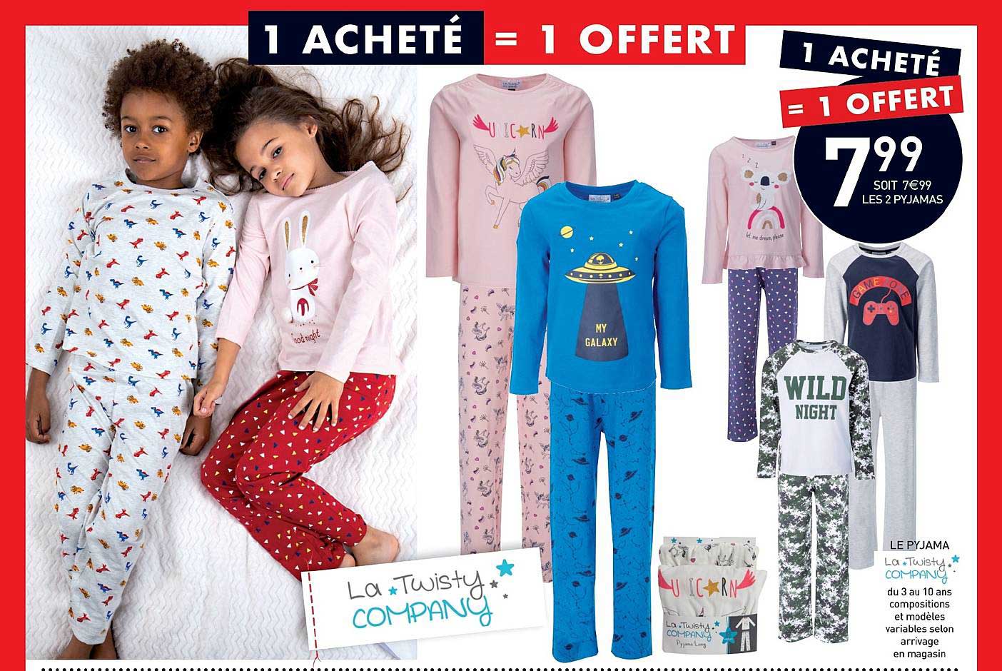 le pyjama la twisty company