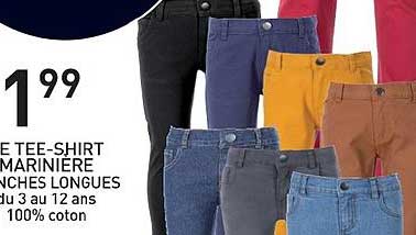 le tee shirt marinière manches longues