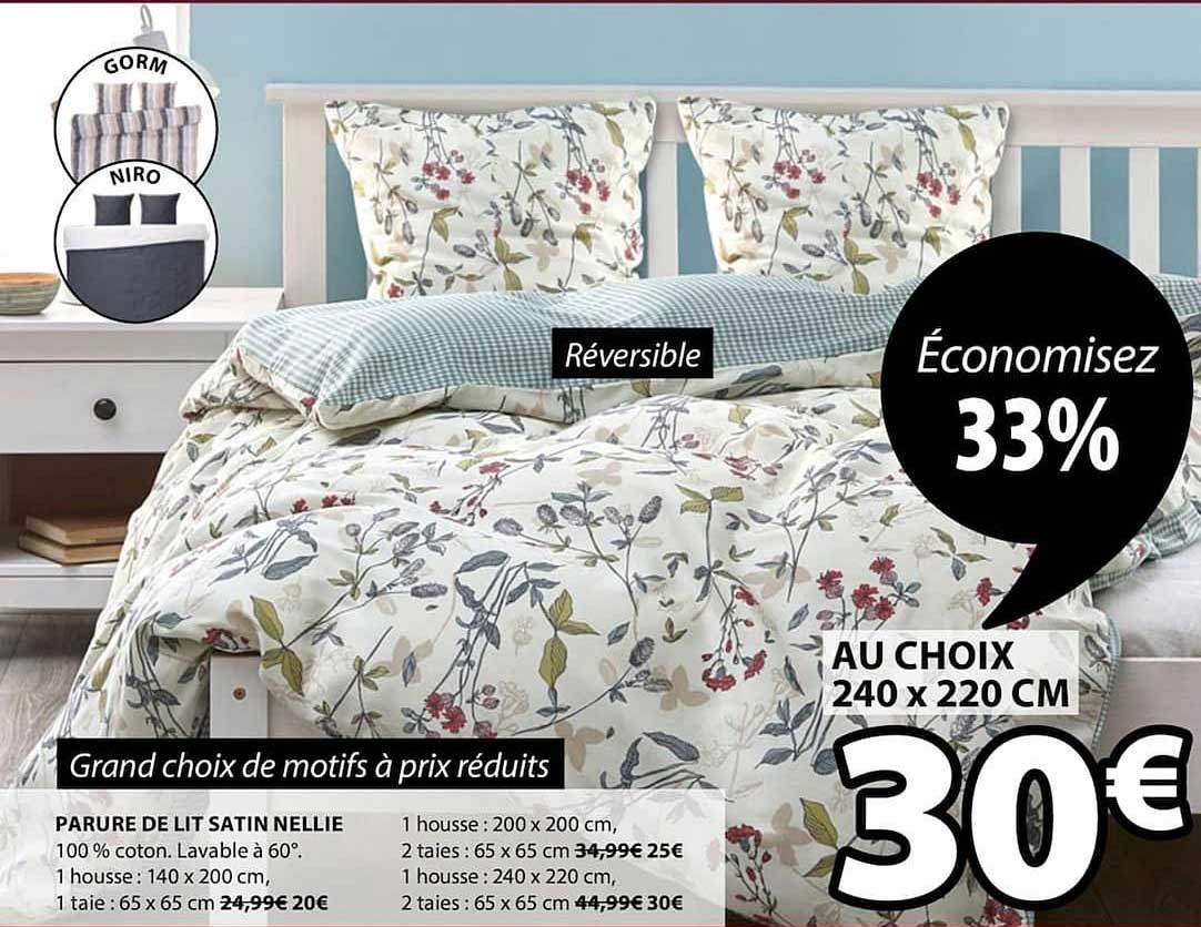 Parure De Lit Satin Nellie