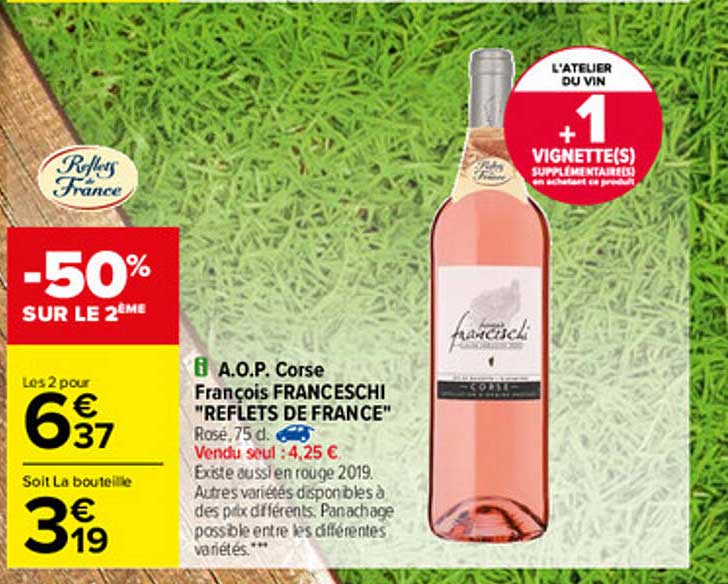 a.o.p. corse françois franceschi "reflets de france"