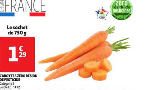 Carottes Zéro Résidu De Perticide
