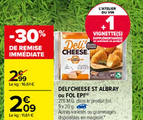 deli'cheese st albray ou fol epi