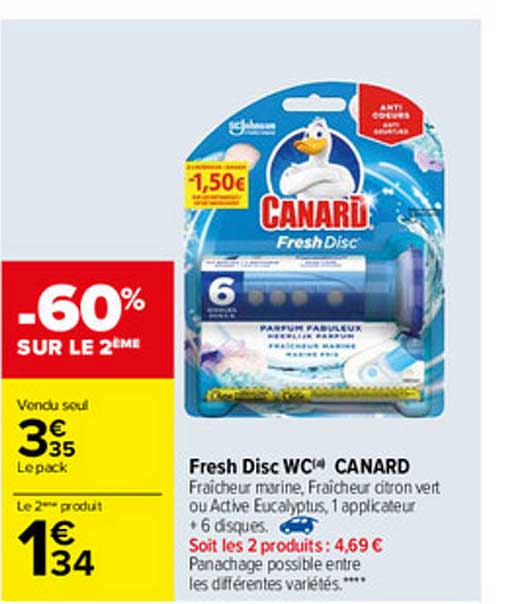 fresh disc wc canard