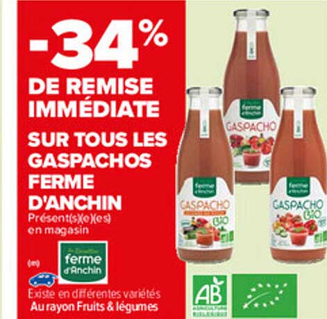 gaspachos ferme d'anchin