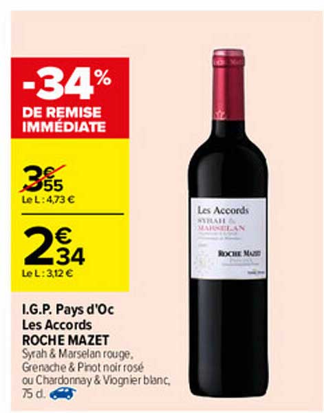 i.g.p. pays d'oc les accords roche mazet