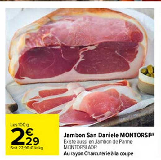 jambon san daniele montorsi