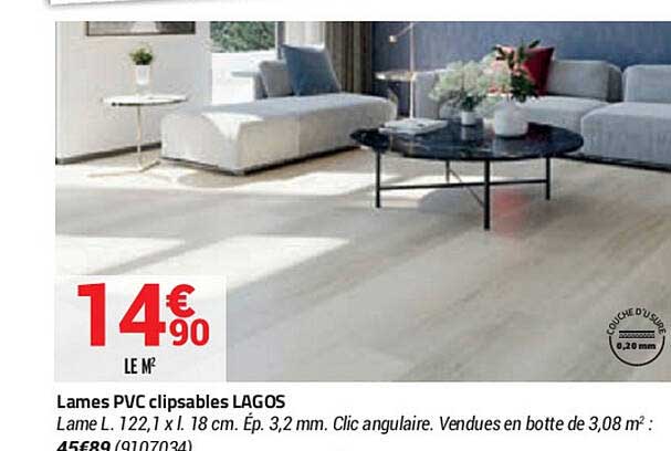 Lames Pvc Clupsables Lagos