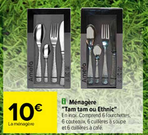 Ménagère "tam Tam Ou Ethnic"